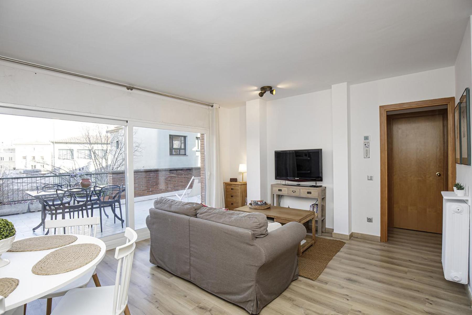 Apartamento Con Gran Terraza En Girona Dış mekan fotoğraf