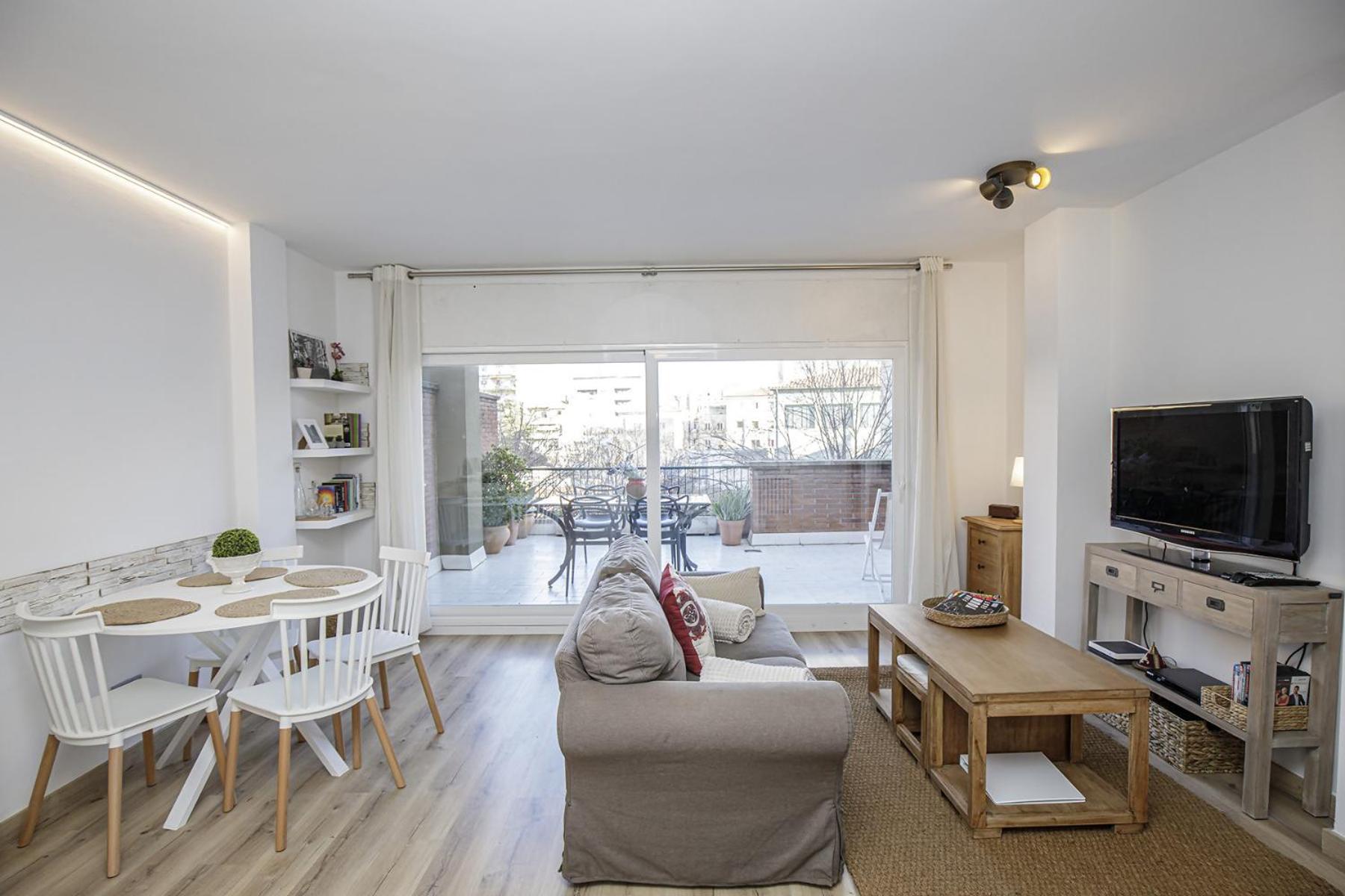 Apartamento Con Gran Terraza En Girona Dış mekan fotoğraf